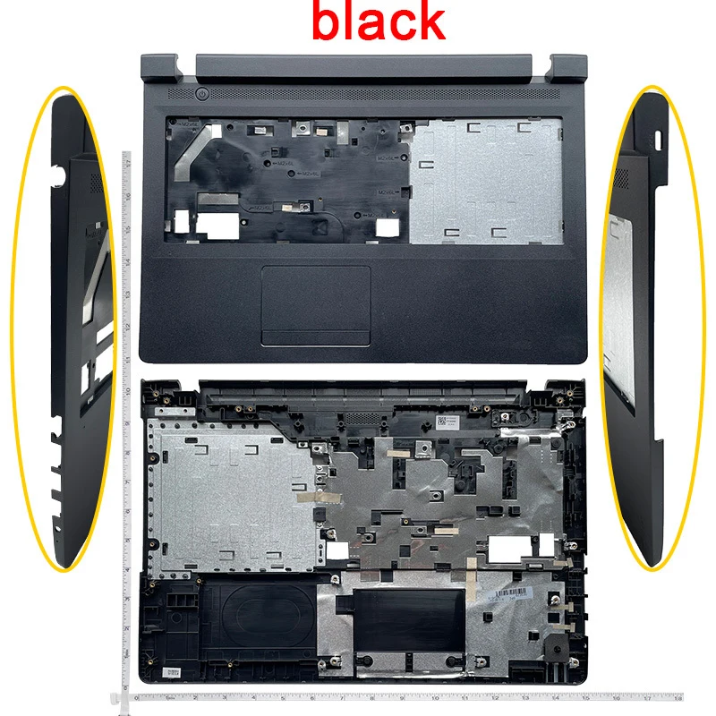Color: Blue - Laptop Shell For Lenovo Ideapad 100-15 100-15IBY B50-10 LCD Top Case/Bezel Cover/Palmrest Upper Case/Bottom Base Cover/Lcd Hinge