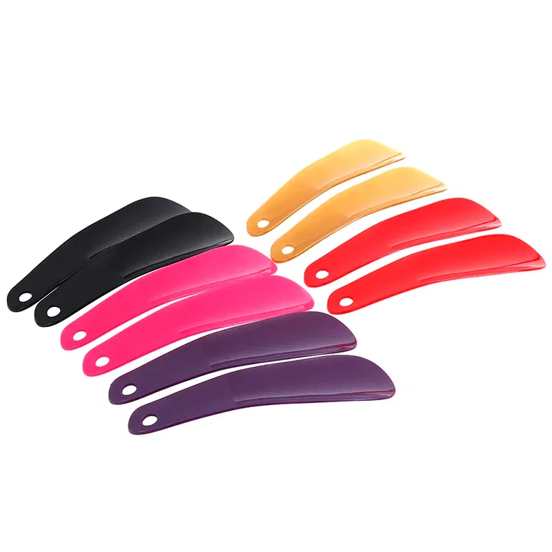 Color: Blue, Ships From: CHINA - 2Pcs/set 16cm Shoe Horns Professional Black Plastick Shoe Horn Spoon Shape Shoehorn Shoe Lifter Flexible Sturdy Slip