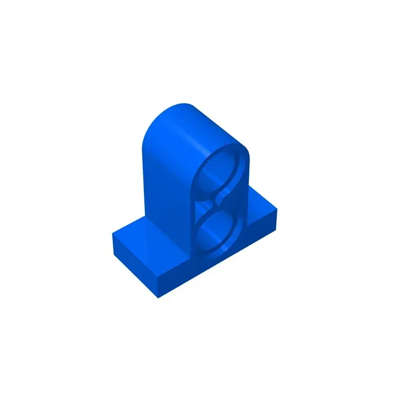 Color: Pink - Gobricks GDS-937 Technical, Pin Connector Plate 1x2x1 2/3 with 2 Holes compatible with lego 32530 Educational Building Blocks