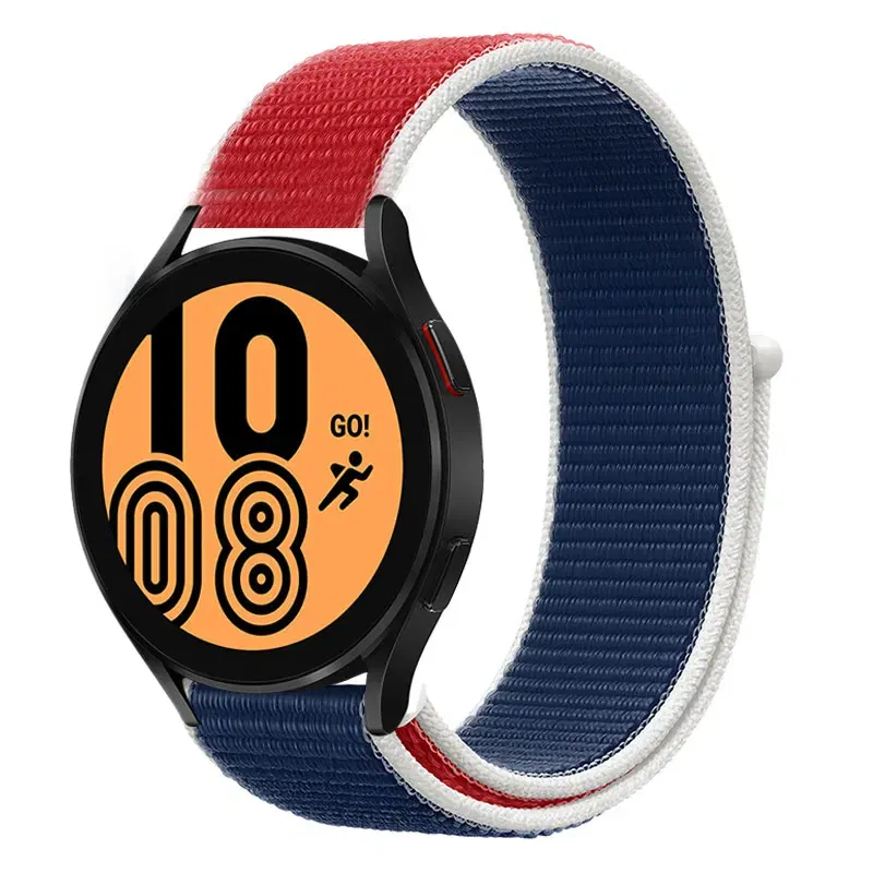 Band Color: Deep Green, Band Width: 20mm - 20mm/22mm nylon Band