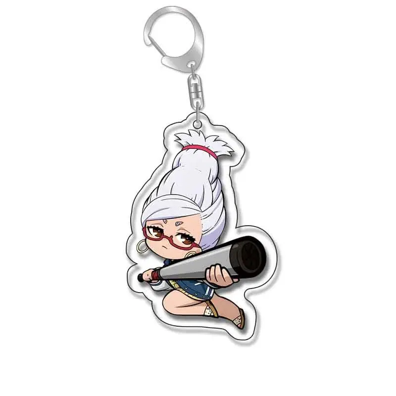 Color: Orange - Anime Dandadan Momocute Cartoon Key Ring Keychain Jewelry Girl Pendant Fashion Children Gift Accessories Bag Charms Acrylic
