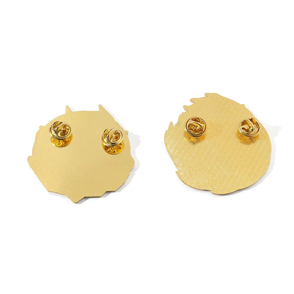 Metal color: Light Yellow Gold Color, Ships From: CHINA - Genshin Impact Star Enamel Pins Series  Albedo Xiao Metal Badge Button Brooch  Collection Medal Souvenir