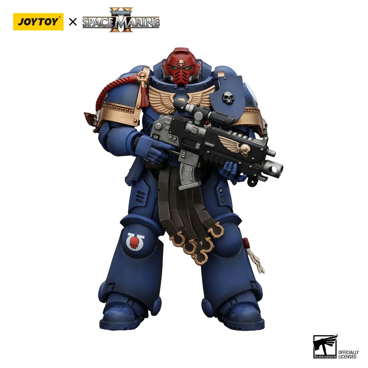 Color: black - [IN-STOCK]JOYTOY Warhammer 40K 1/18 Action Figures Ultramarines Lieutenant Titus&Remus Ventanus&Intercessors&Jump Pack  Model