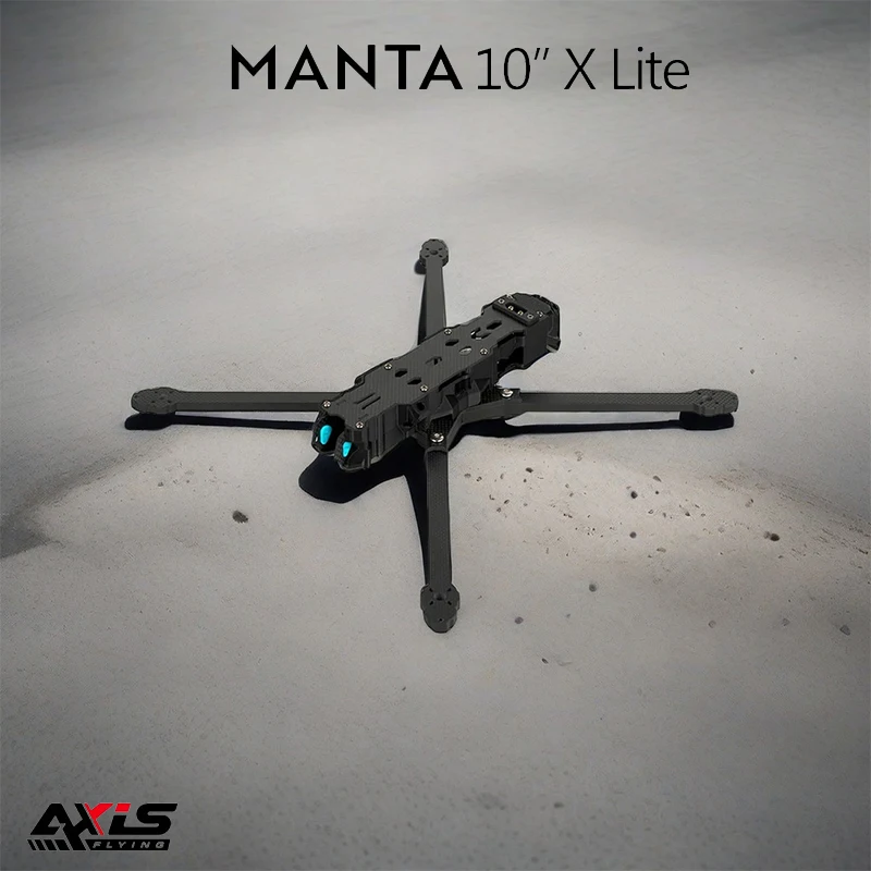 Color: WHITE - Axisflying Manta 10 X Lite 10inch FPV / BNF / Long Range / Heavy Payload / Cinematic Drone Analog 5.8G VTX 402mm Wheelbas ?»?
