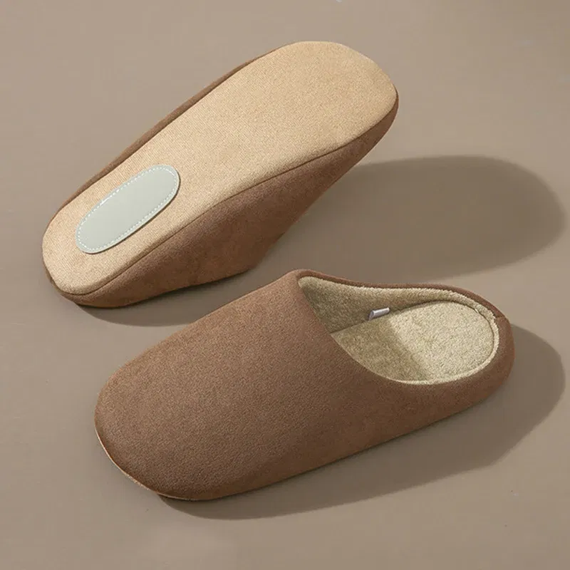 Color: Grass-Green, Shoe Size: 36-37, Ships From: CHINA - Asgard Women Warm House Slippers Winter 2024 New Silent Flat Bedroom Slides Indoor Cozy Fur Women Cotton Shoes Men Fuzzy Slipper