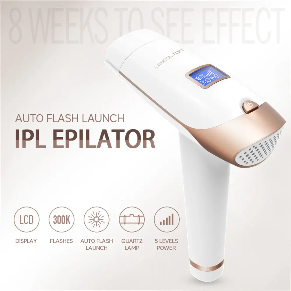 Color: Green, Ships From: CHINA - Lescolton IPL Laser Permanent Hair Removal Device Bikini Trimmer Laser Epilator for Women Men Facial Armpit Bikini Beard Legs