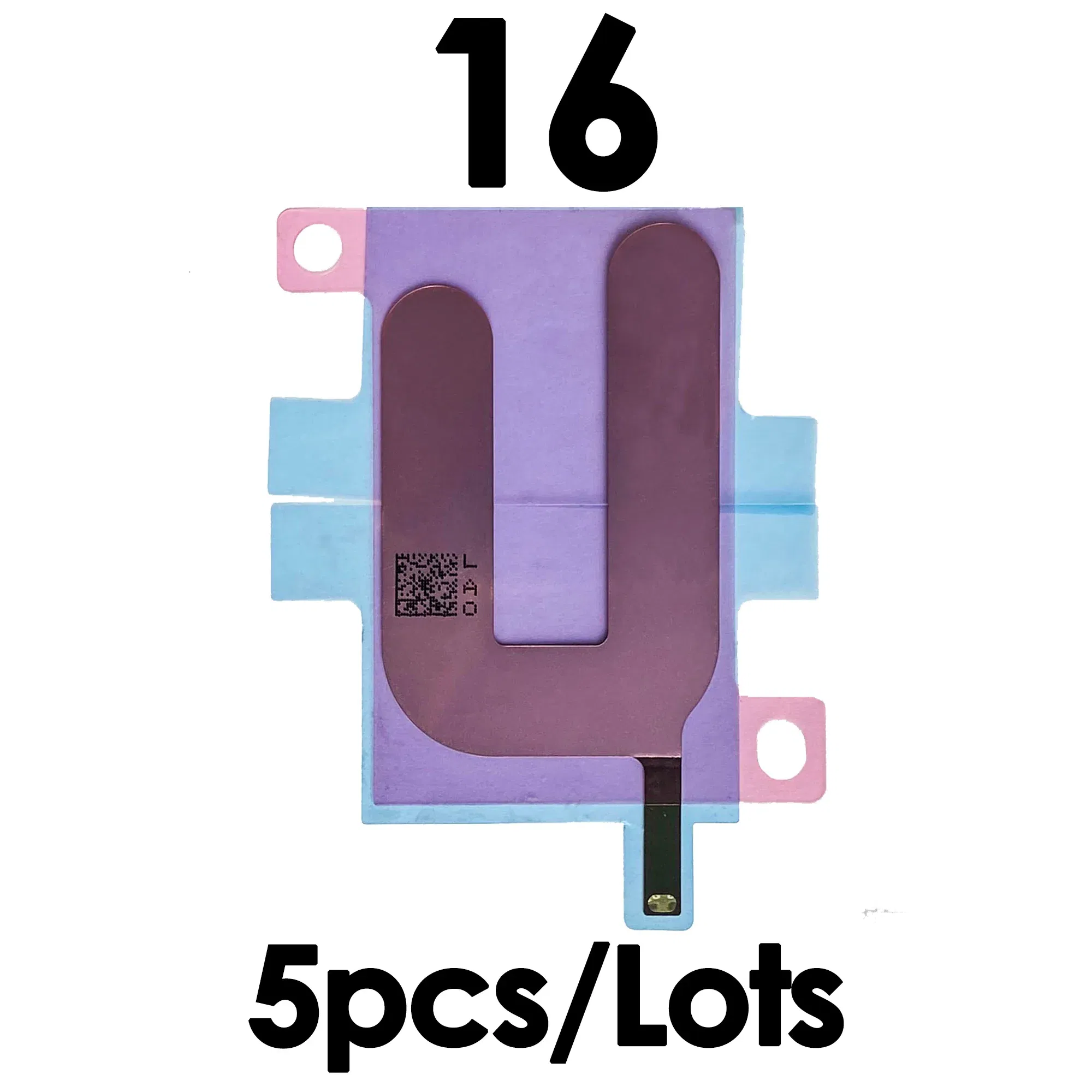 Color: Silver - 5Pcs Battery Adhesive Sticker for iPhone 13 14 15 16 Pro Max 14 Plus 11Pro 12 Mini 13Pro Battery Glue Tape Replacement Pull Tab
