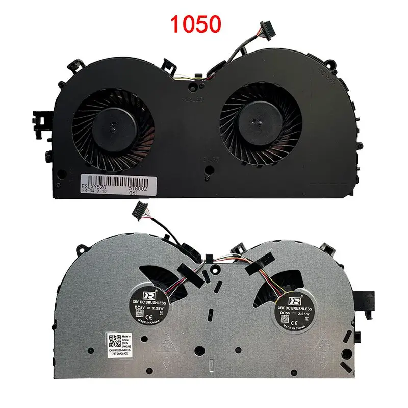Color: green - New Laptop CPU Cooling Fan For Lenovo Legion Y520 Y520-15IKB R520 R520-15IKB R720 R720-15IKBN DFS551205WQ0T FJ9D DC28000D6F1