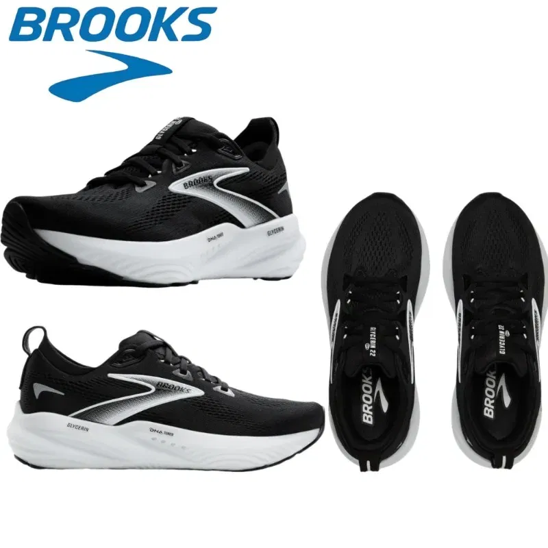 Color: Beige, Shoe Size: 44 - Brooks 2025New Men?™s Glycerin 22 Neutral Running Shoe