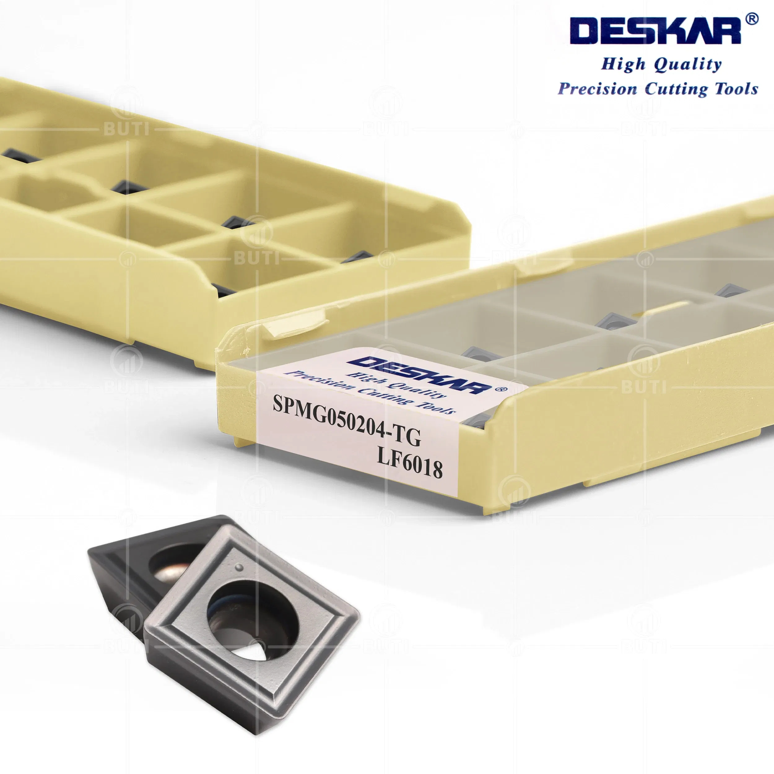 Shank Diameter: 6mm, Angle: 95?° - DESKAR100% Original SPMG050204 SPMG060204 SPMG07T308 SPMG090408 SPMG110408 TG LF6018 U Drill Carbide Inserts For Stainless Steel