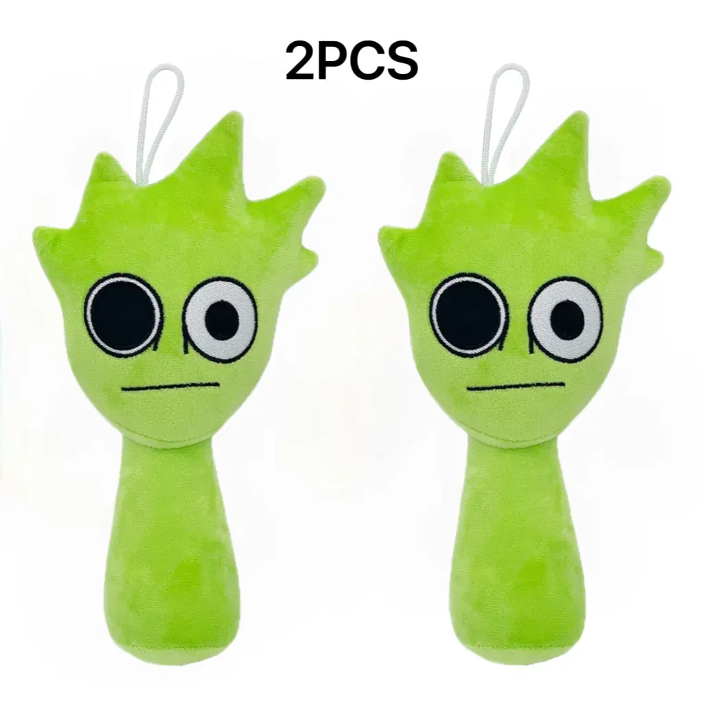 Color: PURPLE - Sprunki Plush Toys Sprunki Incredibox Plushie Sprunki Soft Game Cartoon Pillow Kids Birthday Gifts Stuffed Dolls Christmas Gift