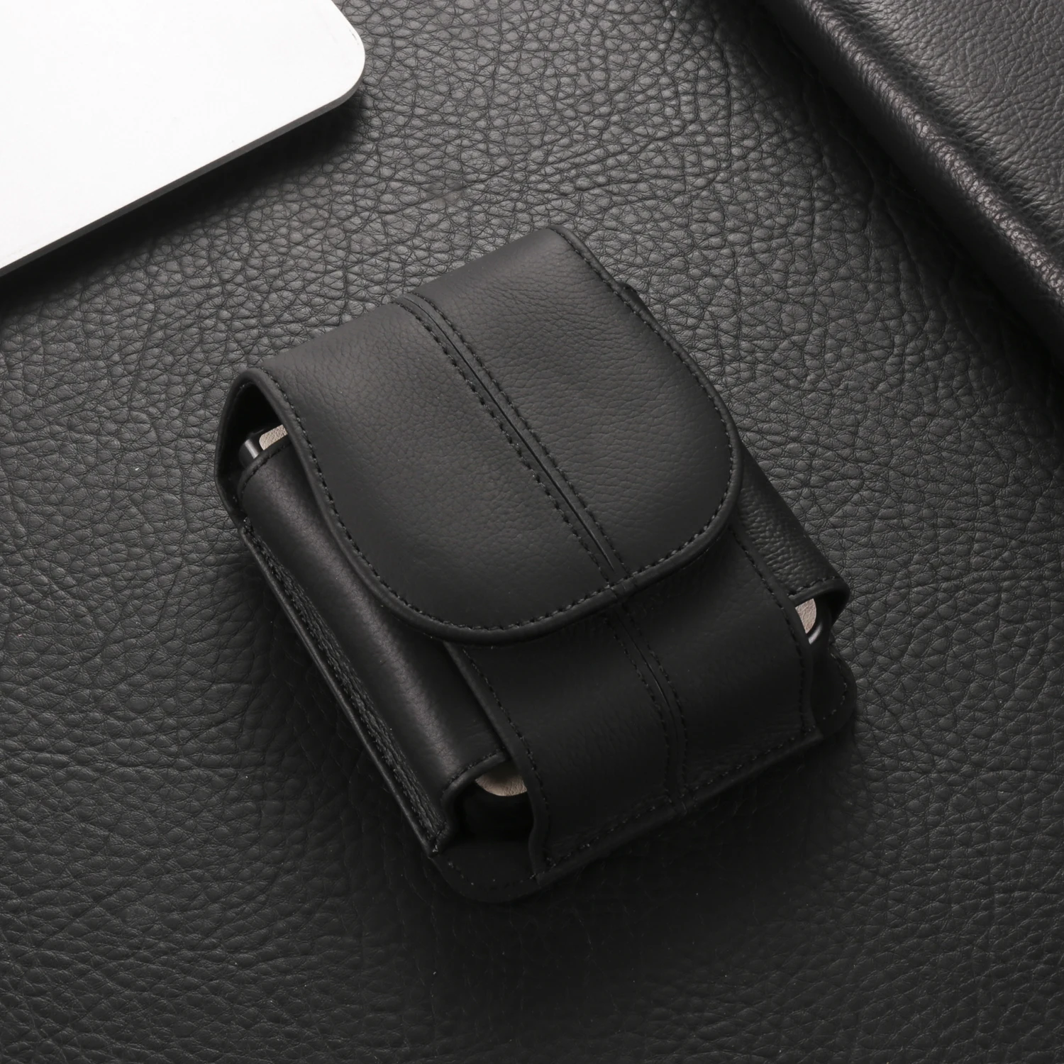 Color: Beige, Ships From: CHINA, Material: ABS - Cow Leather Belt Clip Case Holster Pouch For Samsung Galaxy Z Flip 6 5 4 3,Moto Razr 50 40 Ultra,Huawei P50 Pocket S Waist Bag