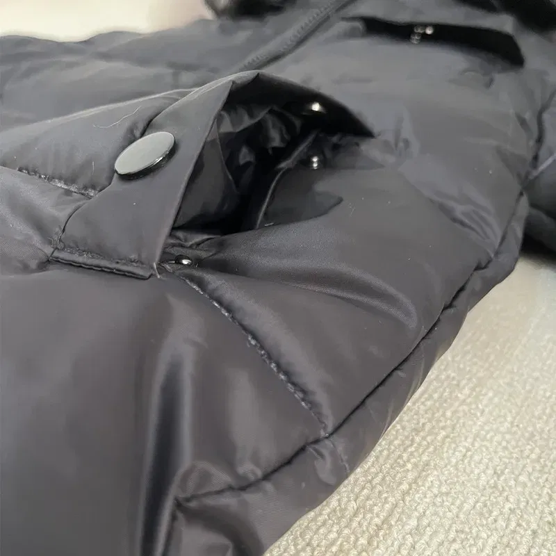 Color: Brown, Kid Size: 4 - Kids Winter Down Jacket Shiny Real Raccoon Fur Collar Toddler Boys Hooded Coat Baby Girls Warm Snowsuit Children's Parkas