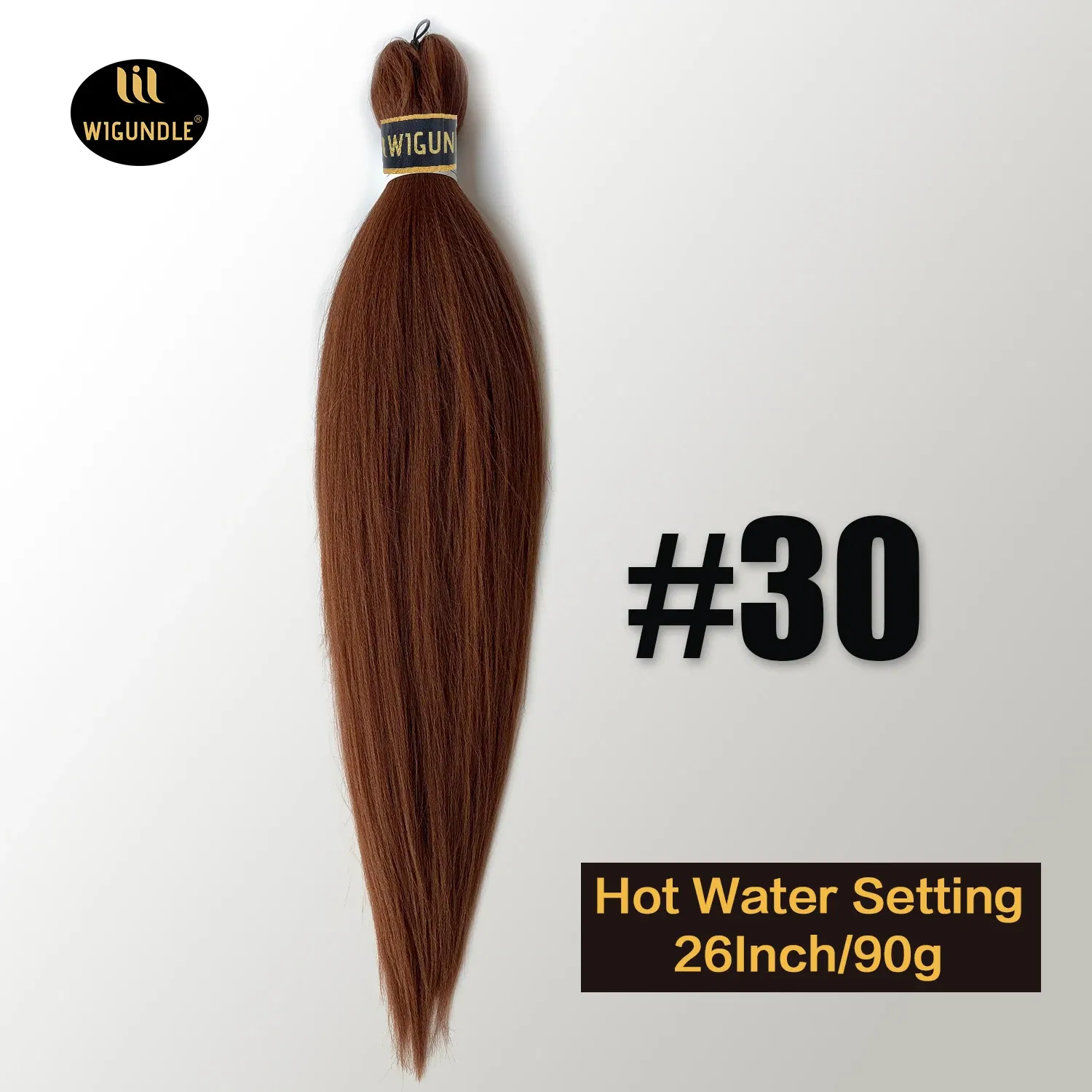 Color: T1B/613, Stretched Length: 26inches, Bulk Buy: 3Pcs/Lot - Kanekalon 26inch Hot Water Set Pre Stretched Jumbo Braiding Hair Box Twist Braids Synthetic Hair Extensions For Women Soft Yaki