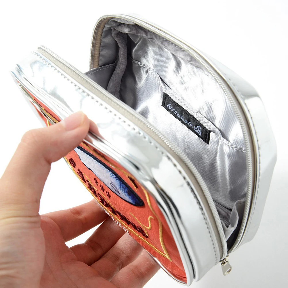 Color: Yellow - Canned Sardines Style Bath Travel Bag Cute Toiletry Bag Creative Fashion Women Cosmetic Bag Multi-function for Weekend Vacation