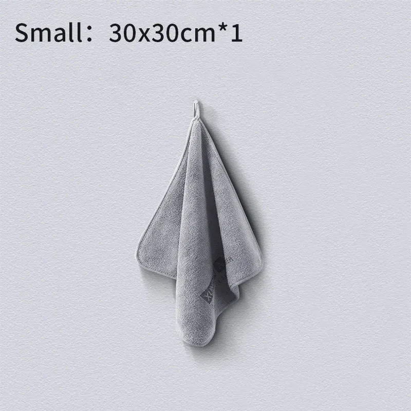 Color: COLORLESS - High-end Microfiber Auto Wash Towel Car Cleaning Drying Cloth Hemming Car Care Cloth Detailing Car Wash Towel
