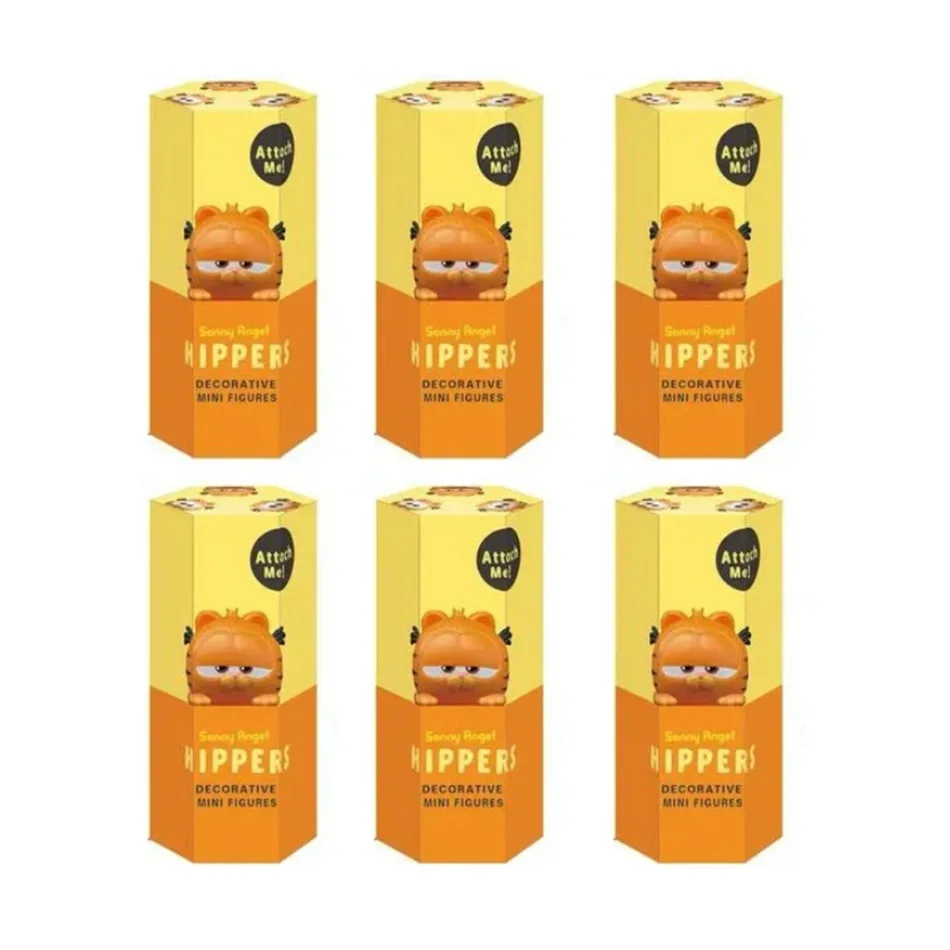 Color: Brown - Nieuwe Garfield Sonny Angel Blind Box Capybara Anime Figuren Ornamenten Poppen Fans Kinderen Kerstcadeau