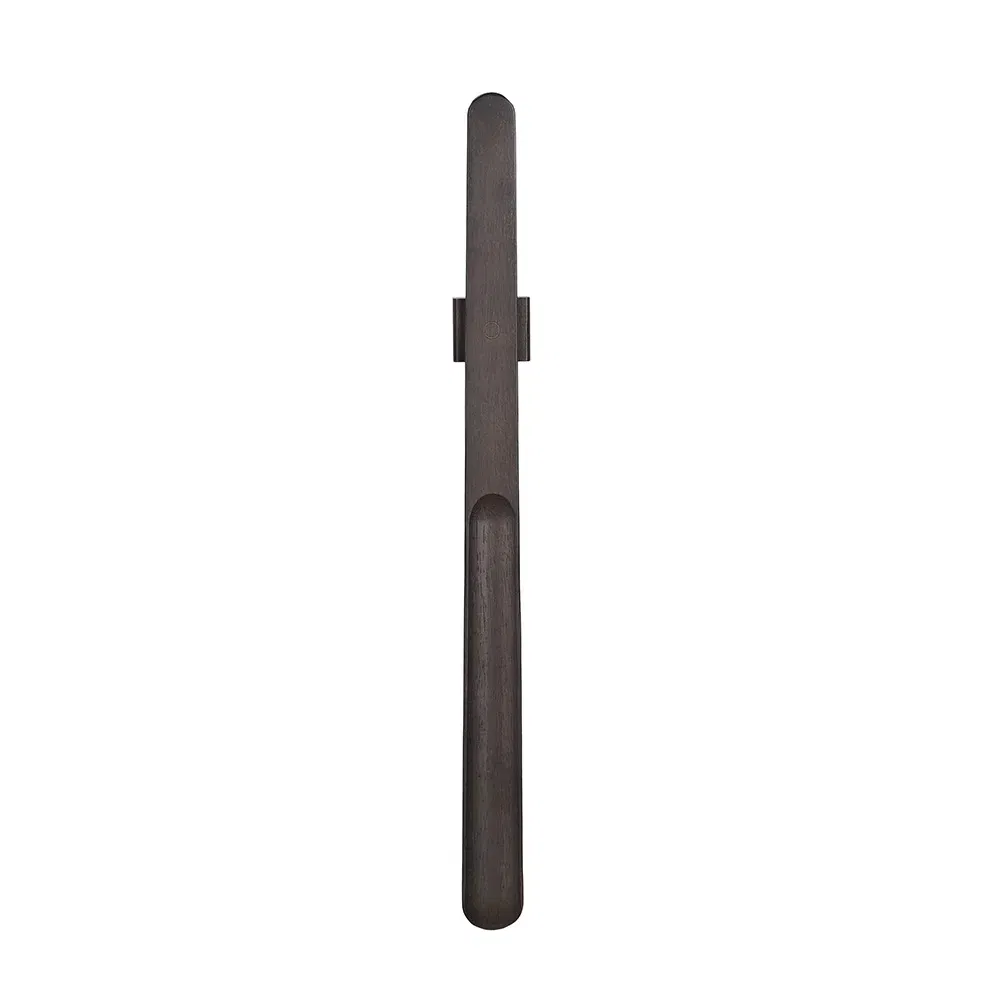 Color: green - 40/55/70cm Premium Rubber Wood Magnetic Shoe Horn - No Bending Needed, Elegant Shoe Helper