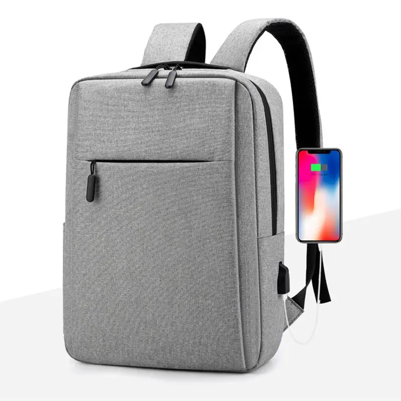 Color: black, Size: 16 inches - 2024 New Versatile Business Bag USB Rechargeable School Bag Waterproof Laptop Bag Backpack
