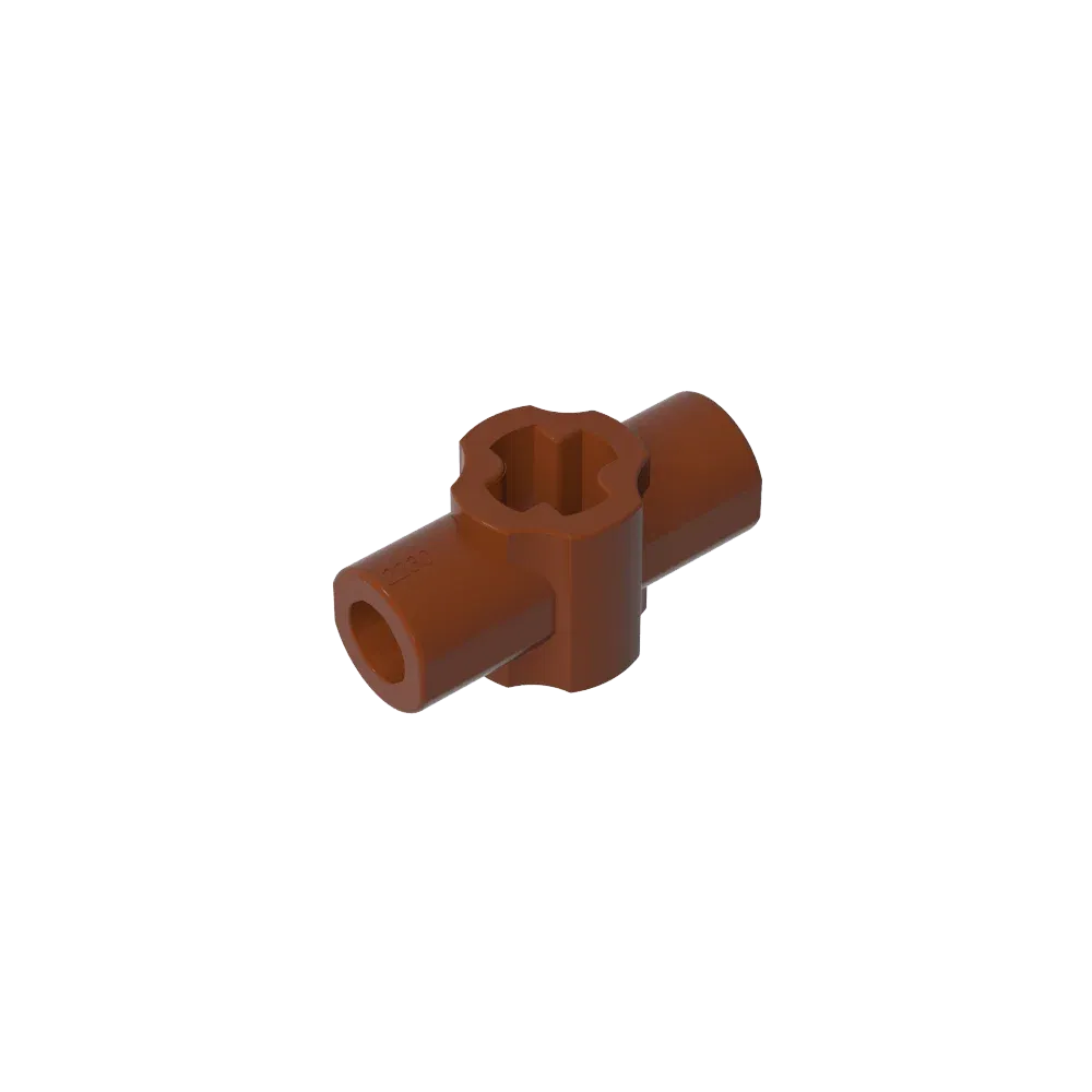 Color: Red - Gobricks GDS-2230 Technical Axle Connector Hub with Perpendicular compatible with lego 24122 Assembles Building Blocks