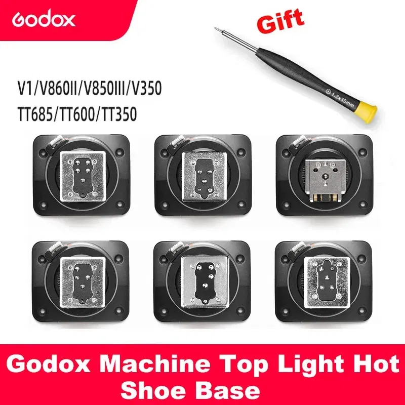 Godox V850iii V860iii Tt685ii TT350 TT600 V350 Hot Shoe Base Slr Camera Set Top Flash Lamp Accessories Flashlight Base Camera