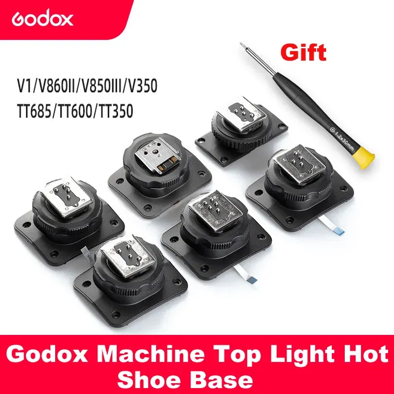 Godox V850iii V860iii Tt685ii TT350 TT600 V350 Hot Shoe Base Slr Camera Set Top Flash Lamp Accessories Flashlight Base Camera