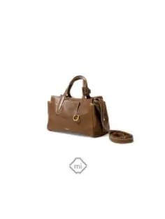 Color: Mustard - Songmont Tracking Series Travel Bag Vegetable Tanned Leather Briefcase, Simple Shoulder Bag