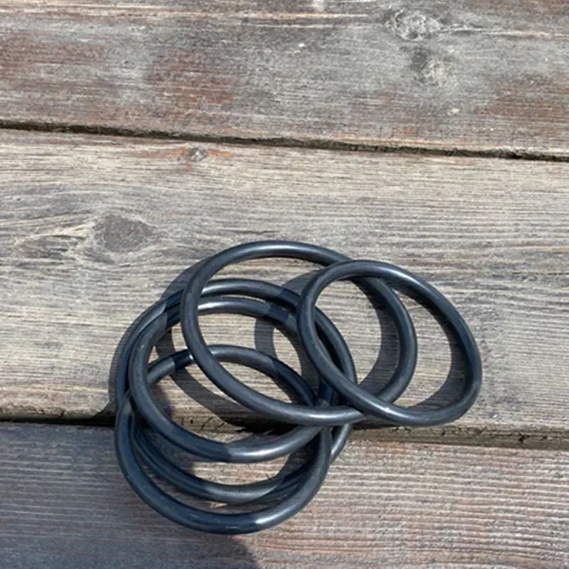 Color: Light Grey - Rubber O-rings for Standing Crystal Singing, Bowl