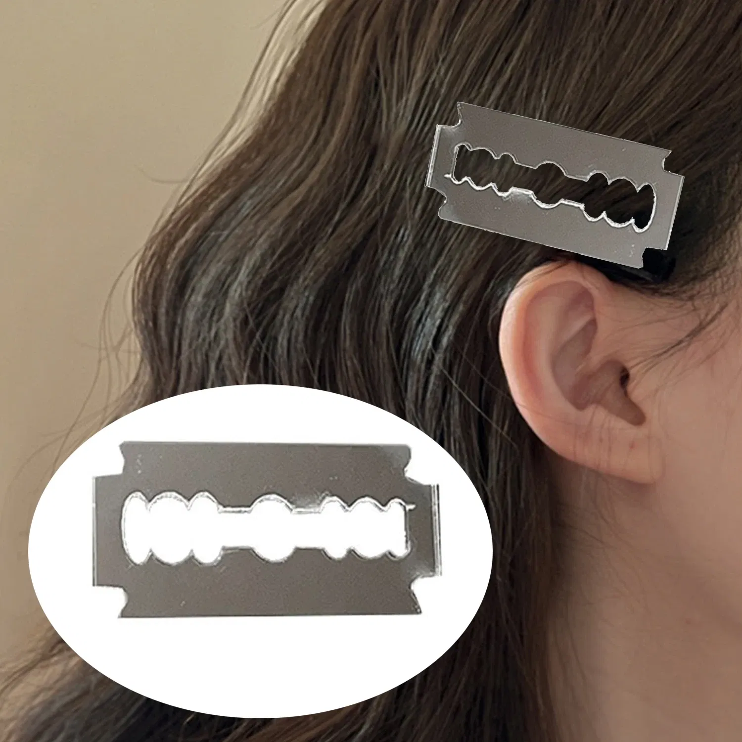 Creative Simulation Funny Knife Shape Hair Clips For Women Strange Creative Hairpins For Girls Hair Accessories For Girls