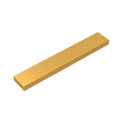 Color: REDDISH BROWN - Gobricks GDS-564 Tile 1 x 6 compatible with lego 6636 pieces of children's toys Building Blocks Technical