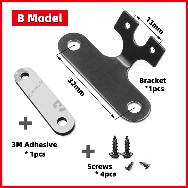 Color Name: Silver - Universal Car Rear Camera Mounting Bracket Black Stainless Steel Holder Case For DVR/Rearview/Back Up/Reserve Camera