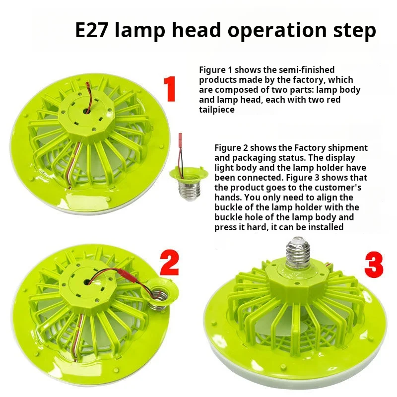 Ceiling Fan Light Quiet Remote Control Led Suitable For Children's Room Bedroom Ceiling Light