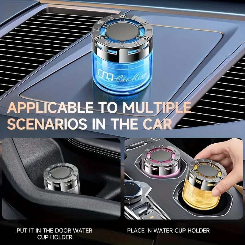 Luxury Cologne Scented Car Air Freshener - Long-Lasting Solid Perfume