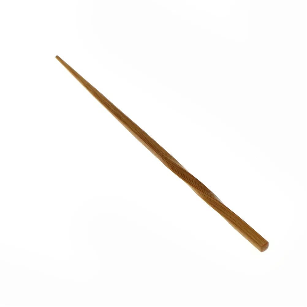 24cm Handmade Natural Wavy Wood Chopsticks Healthy Chinese Chop Sticks Reusable Hashi Sushi Food Stick Gift Tableware