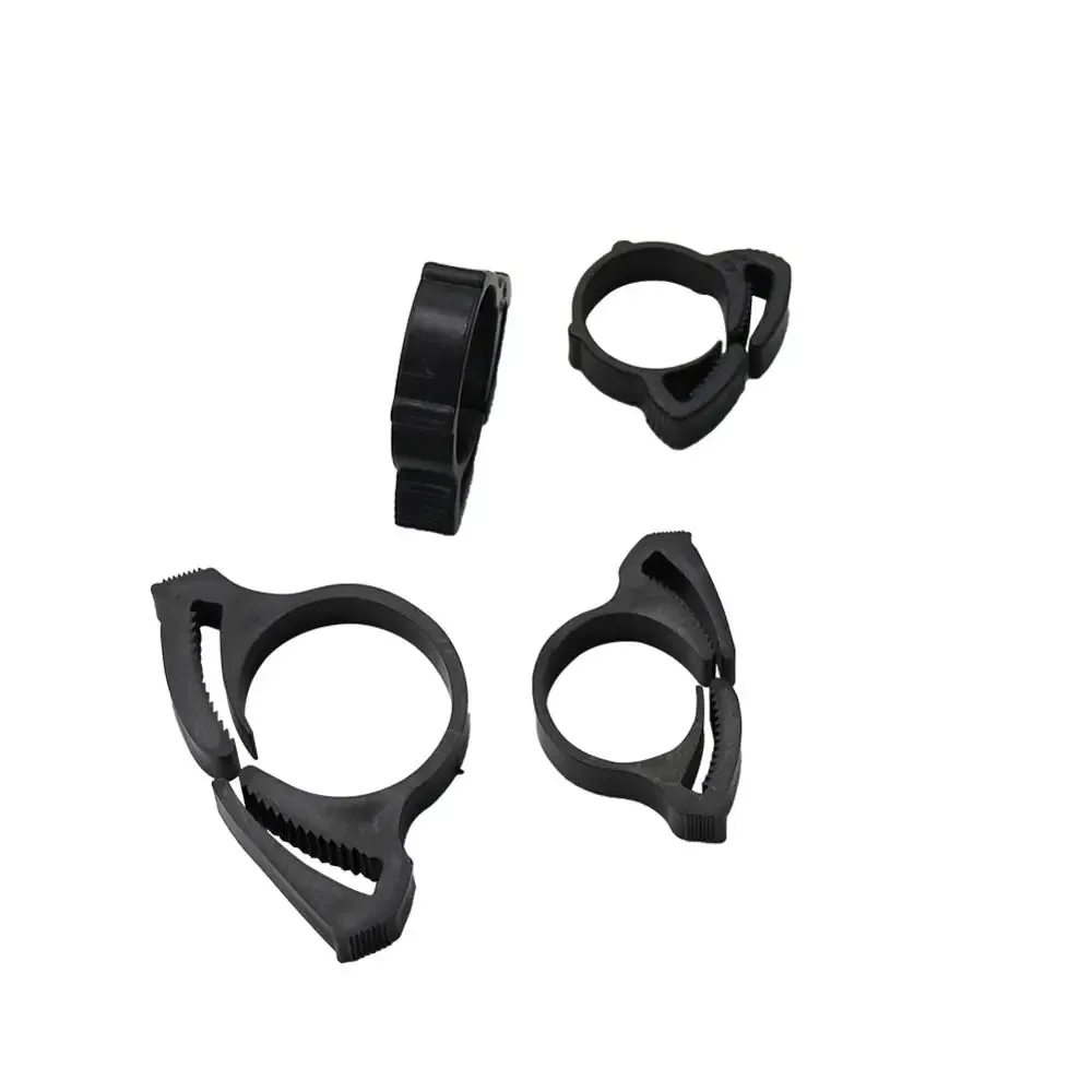 Size: 7 inches - 5 Pcs DN16 DN17 DN20 DN25 Pipe Tightening Clamps Plumbing Irrigation Tube Hose Fastening Buckles Home Improvement Fixed Clips