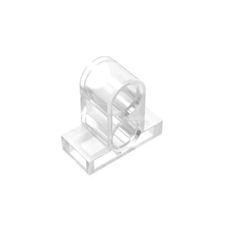 Color: Orange - Gobricks GDS-937 Technical, Pin Connector Plate 1x2x1 2/3 with 2 Holes compatible with lego 32530 Educational Building Blocks