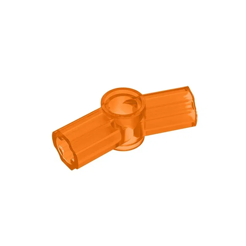Color: Silver - Gobricks GDS-918 Technical, Axle and Pin Connector Angled #3 - 157.5 degrees compatible with lego 32016 Building Blocks