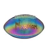 HOLOGRAPHIC GLOWING REFLECTIVE FOOTBALL