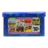 Color: Dark Khaki - 32 Bit GBA Game Cartridge All in One Combo Card 150-999 Games 12-369-in-1 For GBA SP DS Video Game Console Card