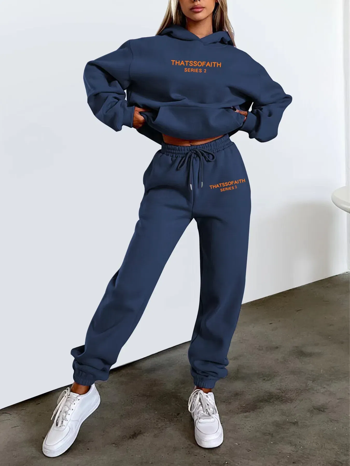 Color: Red, Size: XXXL, Ships From: CHINA - 2025 Autumn Winter Women's Sets 2pcs Hoodies Pants Suit Sports Outfits Letter Print Aesthetic Clothes Ladies Tracksuit