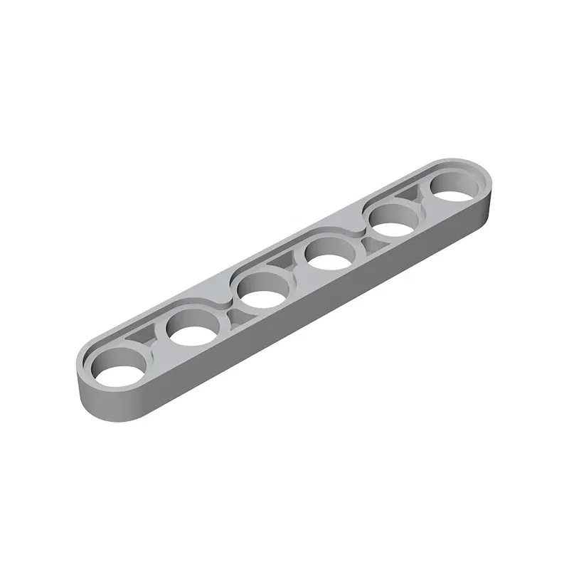 Color: SKY BLUE - Gobricks GDS-694 Technical, Liftarm Thin 1 x 6 compatible with lego 32063 pieces of children's DIY Building Blocks Technical