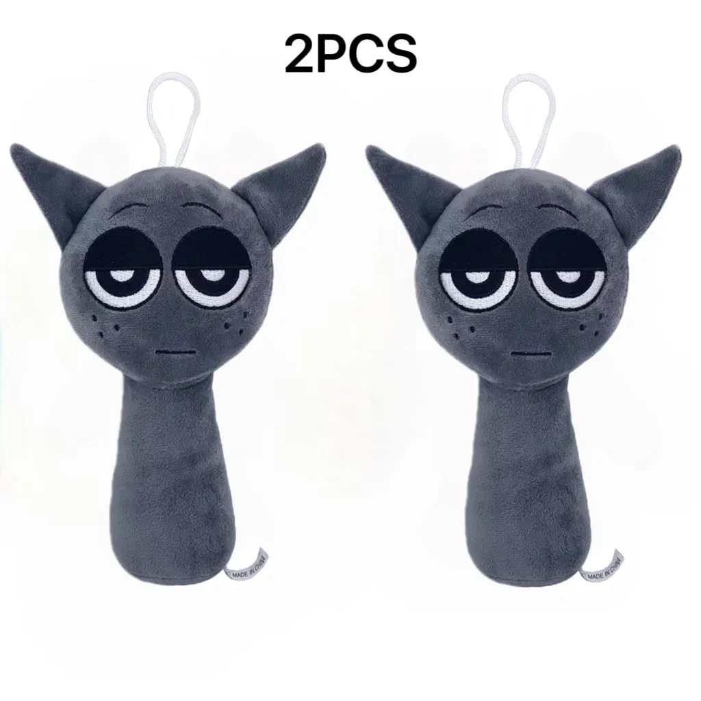 Color: DimGray - Sprunki Plush Toys Sprunki Incredibox Plushie Sprunki Soft Game Cartoon Pillow Kids Birthday Gifts Stuffed Dolls Christmas Gift