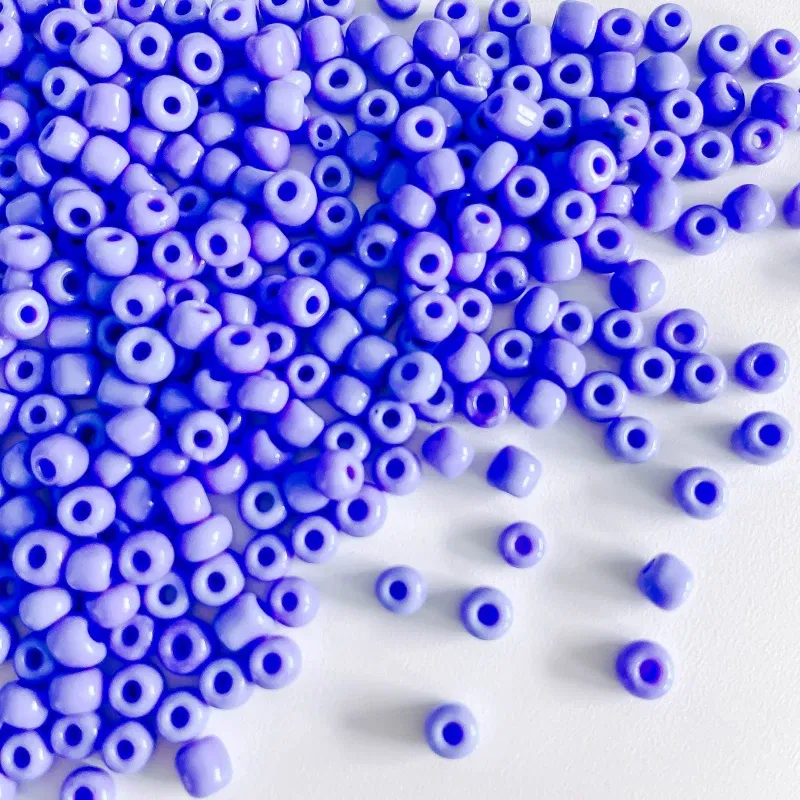 Color: light green, Item Diameter: 2mm - 2mm 3mm 4mm Glass Seed Loose Beads Small Charms DIY Craft Bracelet Beads for Jewelry Making Supplies Necklace Accessories