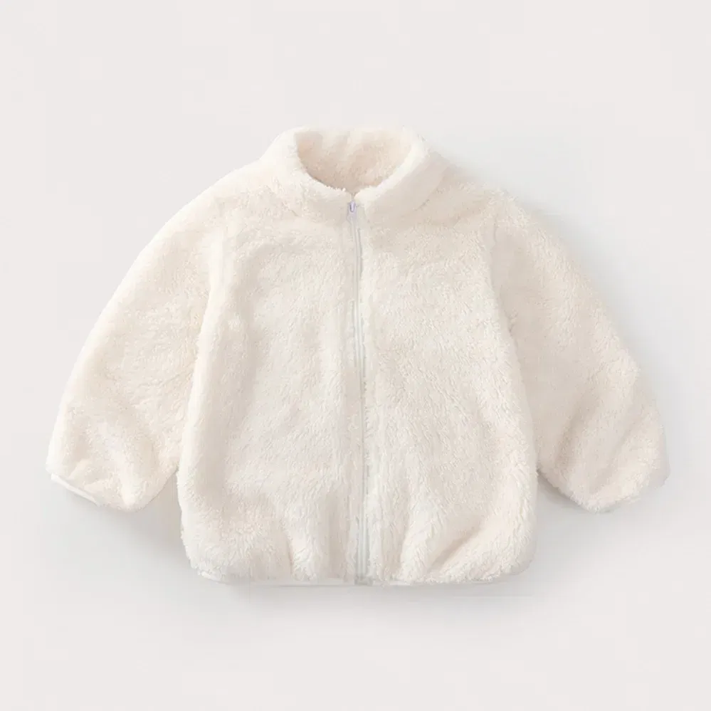 Color: Brown, Kid Size: 9T - Kids Winter Coats 2024 New Children Outerwear Boy Warm Fleece Jacket Baby Girls Jackets for Autumn Spring Children Clothing