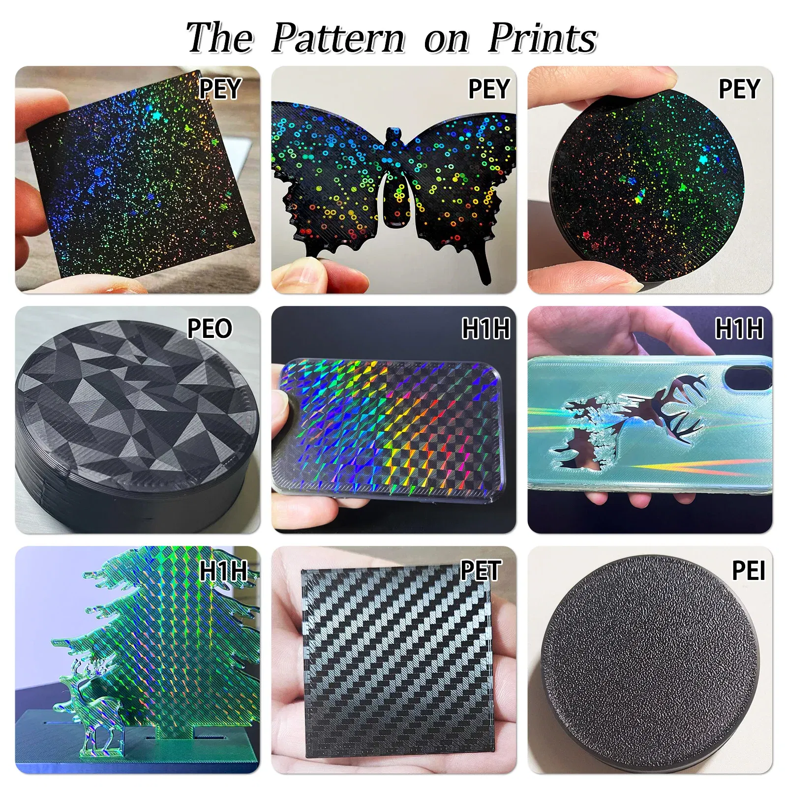 Color: PURPLE, Size: 2.25mm - K1C 235x235 Bed 310x315 Build Plate For Creality K1 Max K1 Pei Plate Ender 3 S1 Spring Steel Magnetic Pei Sheet Pey Build Plate