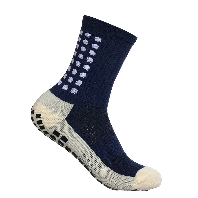 Color: MULTI - Anti-slip Soccer Women Men Outdoor Sport Grip Football Yoga Socks
