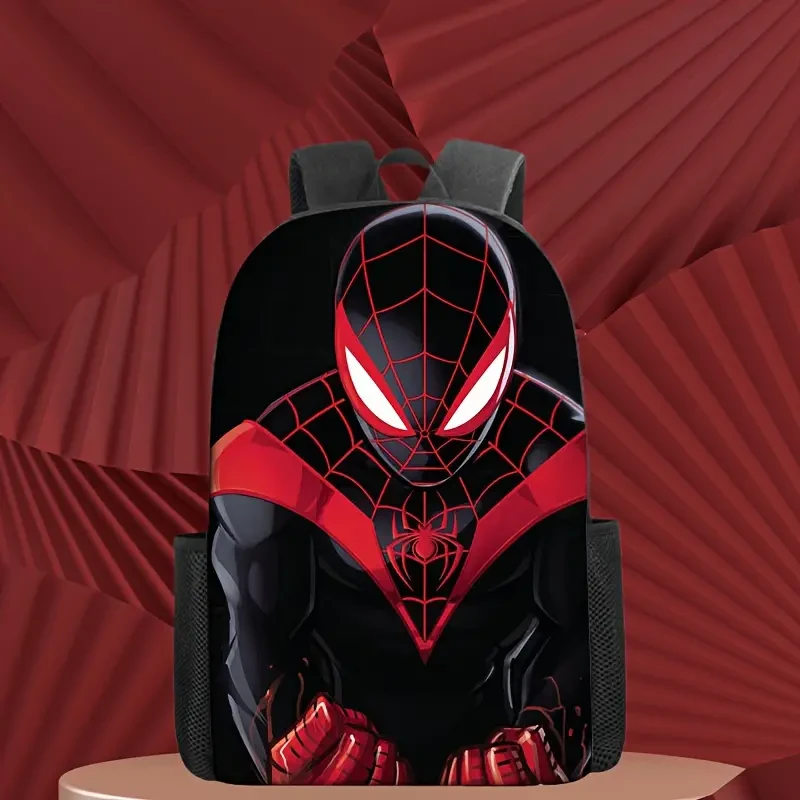 Marvel Spider-Man Backpack - Large Capacity Cartoon School Bag