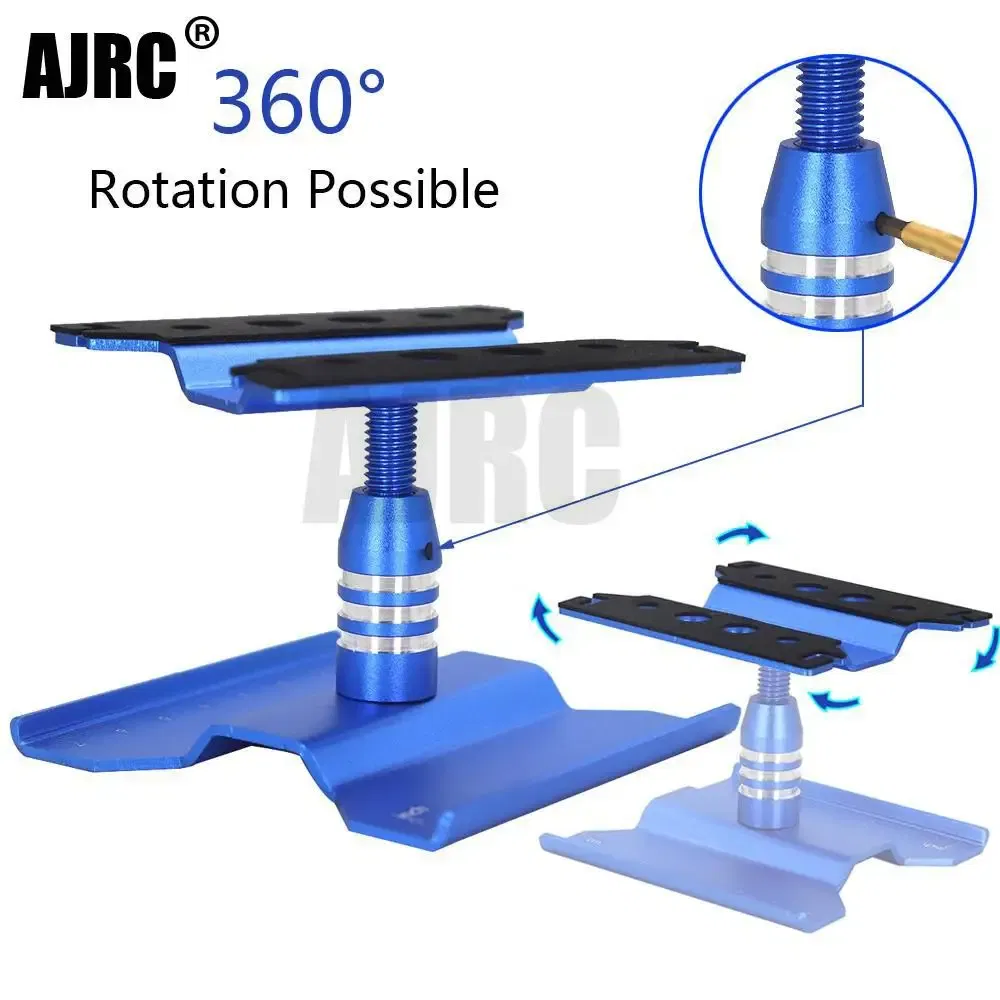Color: black - Rc Car Repair Stand Workstation Rc Work Stand For Axial Scx24 Fcx24 Traxxas Trx4m 1/16 1/18 1/24 Scale Rc Truck Crawler Buggy