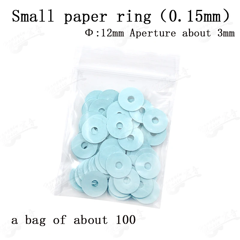 Color: Brown - Triomphe piano adjustment maintenance tools spare parts 021 022 size paper ring paper washer gasket pin washer