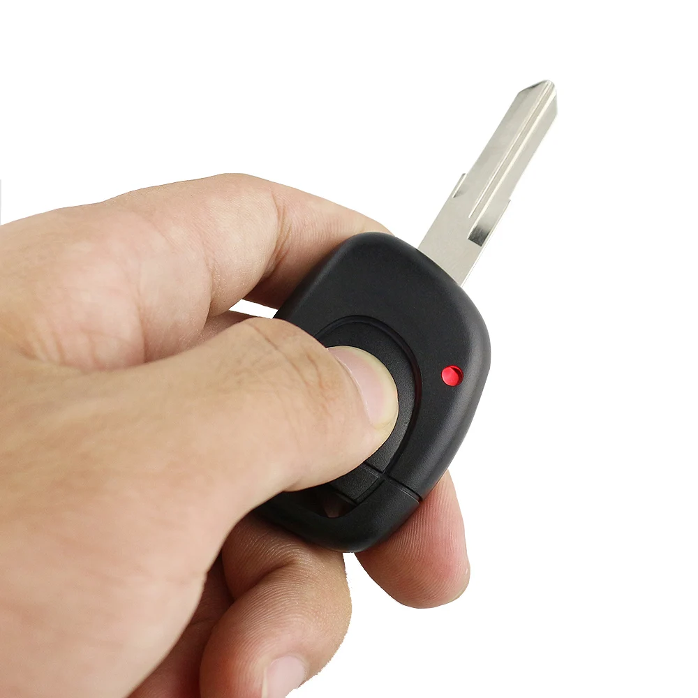 Color: Red - Car Remote Key For Renault Clio II Master Twingo Kangoo 1 2 3 Simbol Scenic Laguna Espace Trafic 433Mhz ID46 VAC102/NE73 Blade